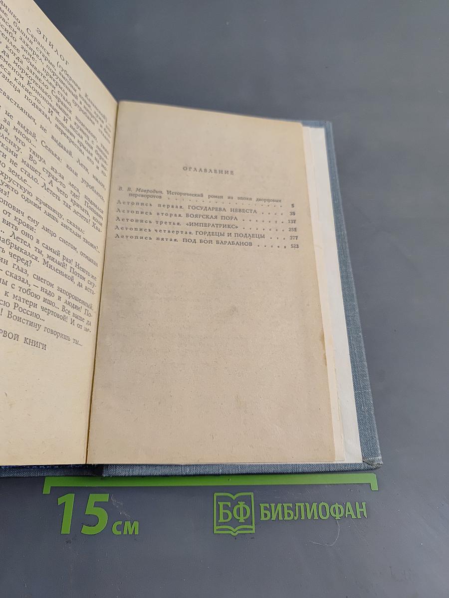 Слово и дело. Часть 1. Царица престрашного зраку