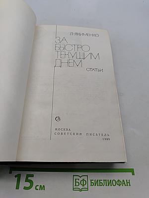 За быстро текущим днем