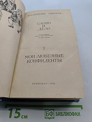 Слово и дело. Книга 2. Мои любезные конфиденты