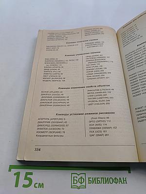 Автокад: Справочник команд