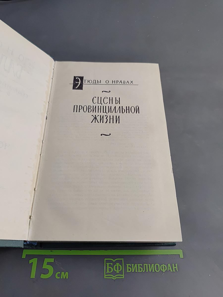 Собрание сочинений в 24 томах. Том 7. Человеческая комедия. Сцены провинциальной жизни