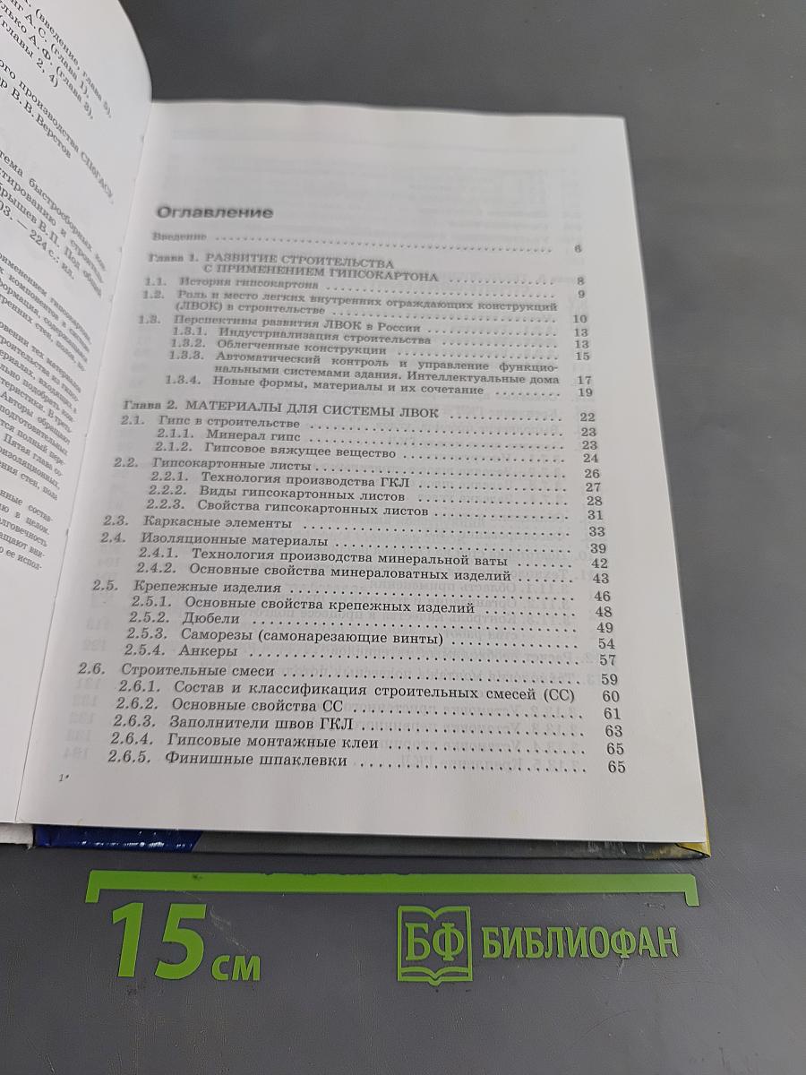 Применение гипсокартона в строительстве