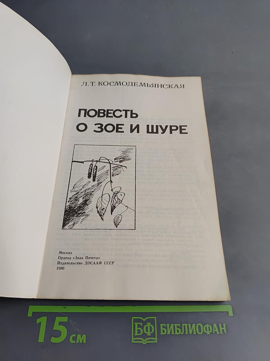 Повесть о Зое и Шуре