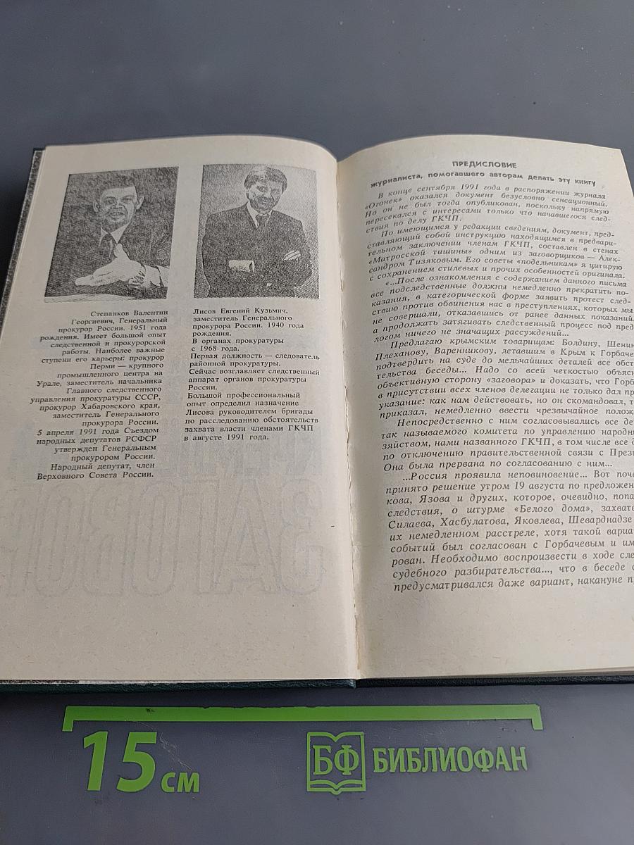 Кремлёвский заговор. Версия следствия