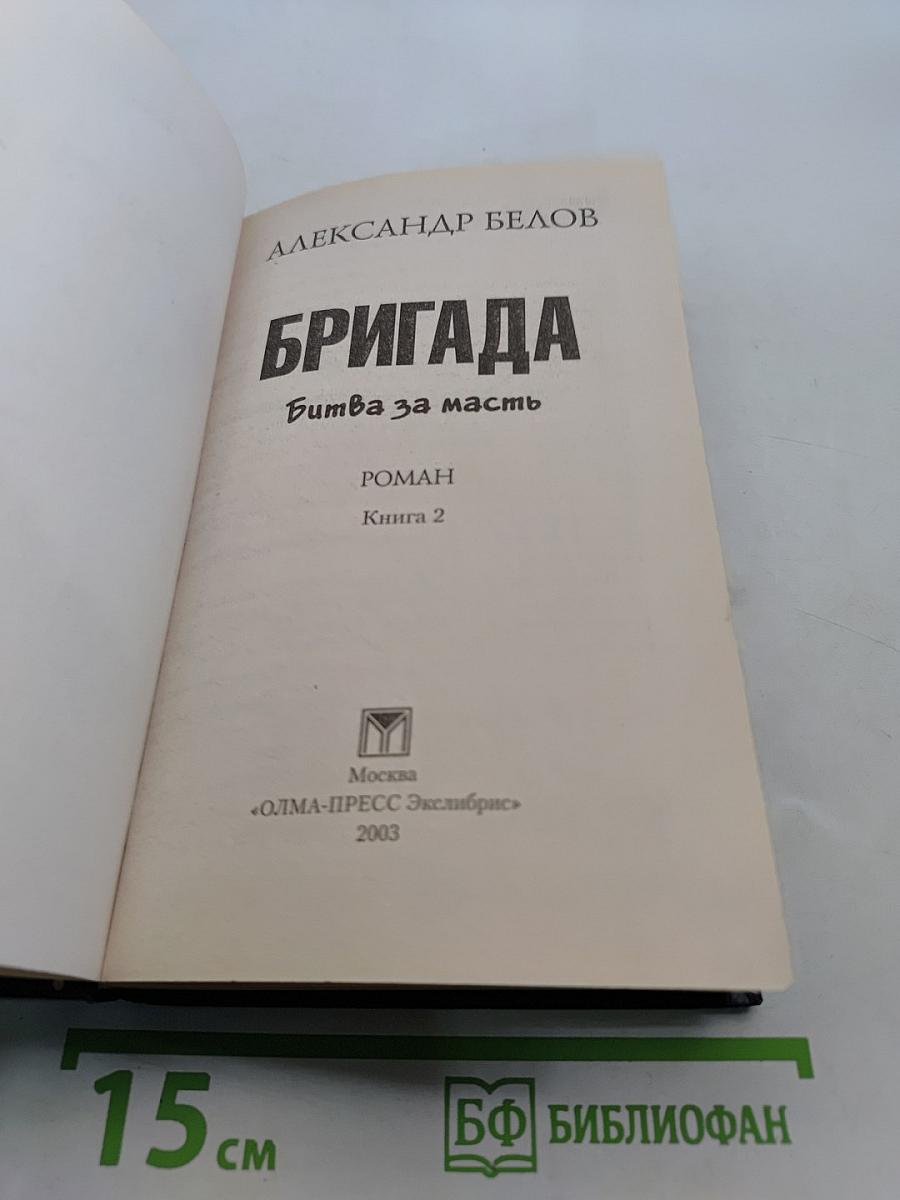 Бригада. Битва за масть. Книга 2