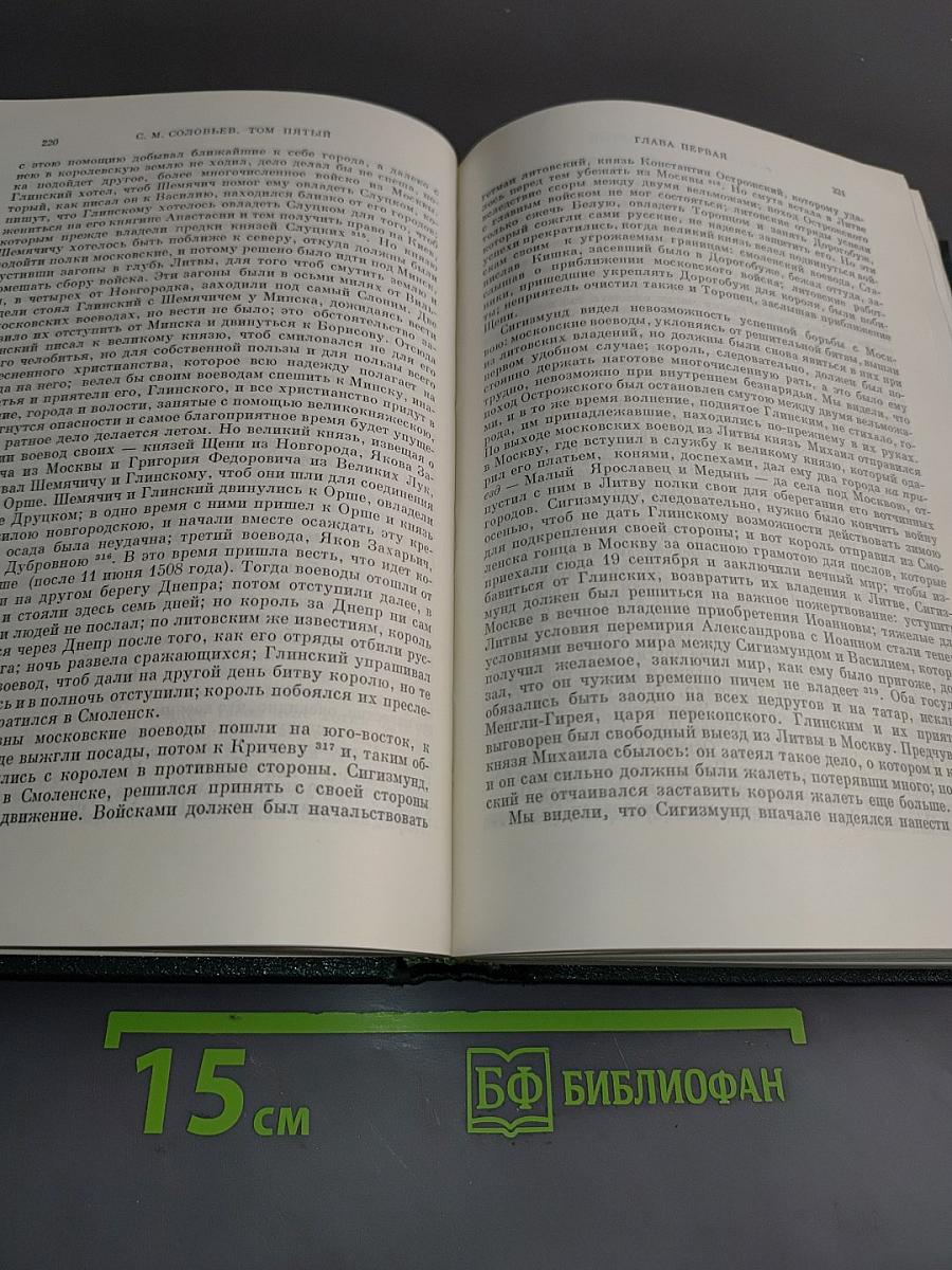Сочинения. Книга III. История России с древнейших времен. Тома 5-6