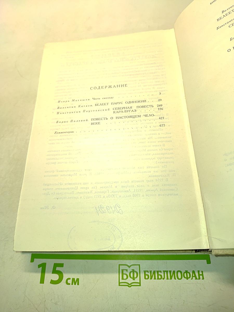 Белеет парус одинокий. Северная повесть. Повесть о настоящем человеке