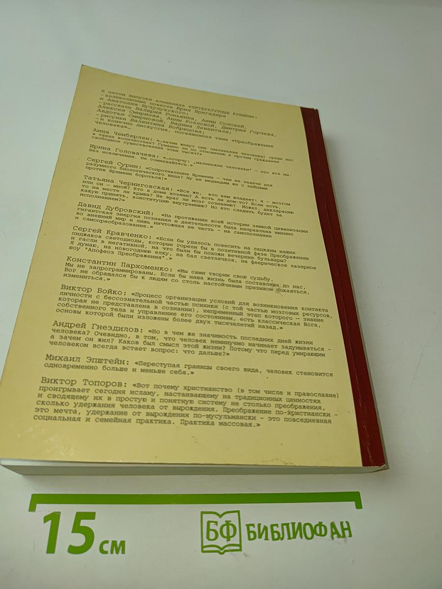Литературные кубики
