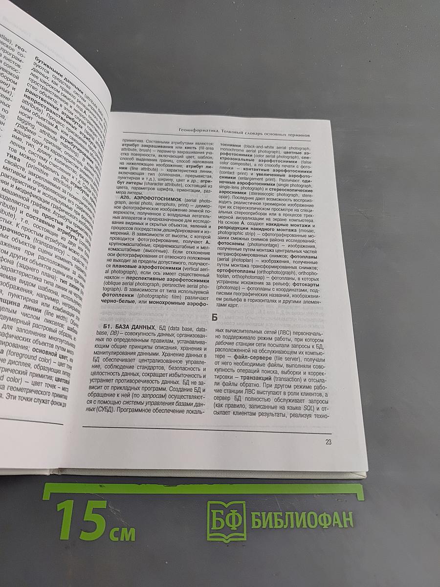 Геоинформатика. Толковый словарь основных терминов