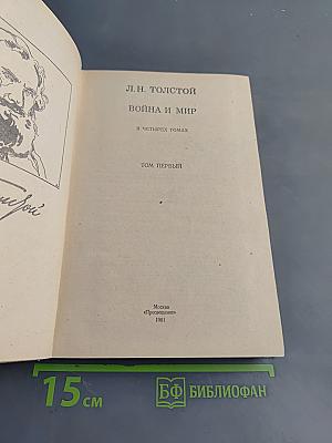 Война и мир. Том первый