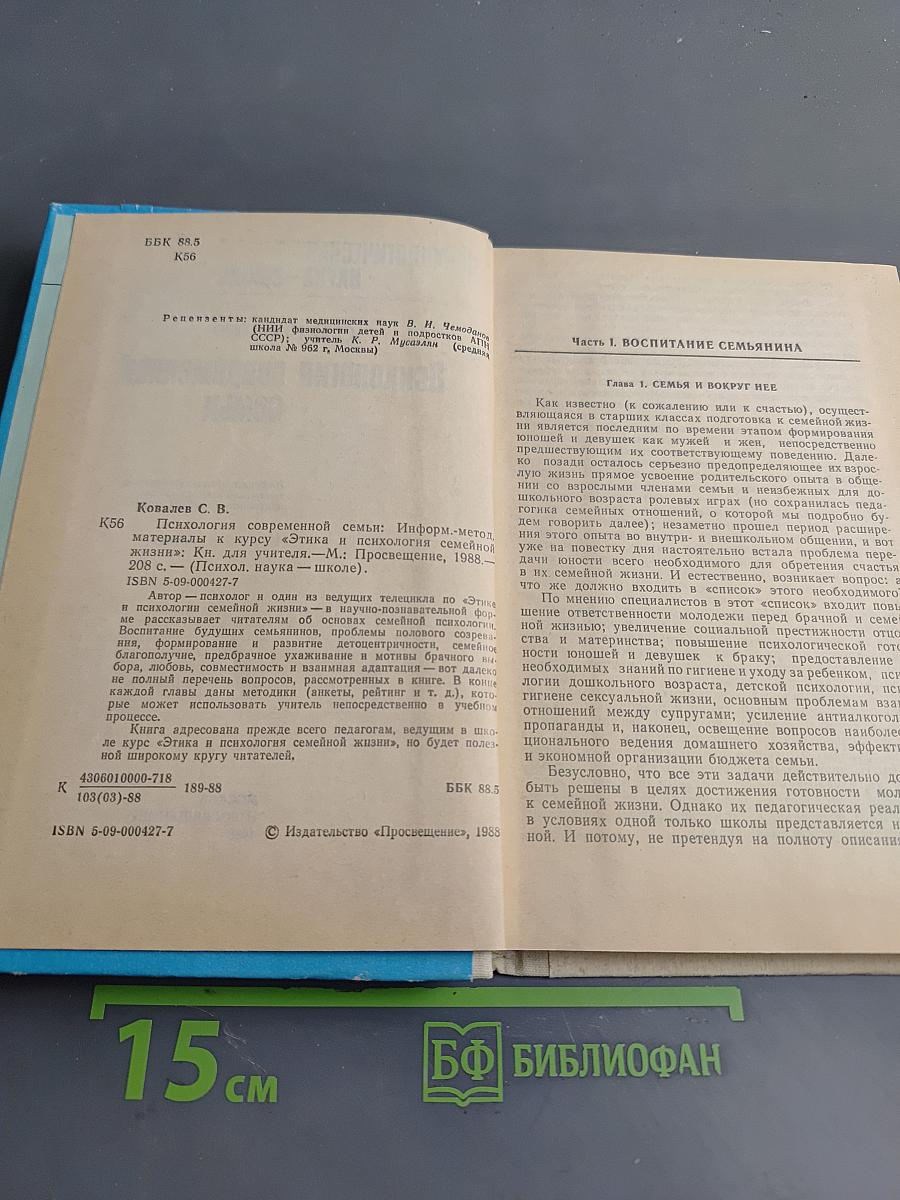 Психология современной семьи
