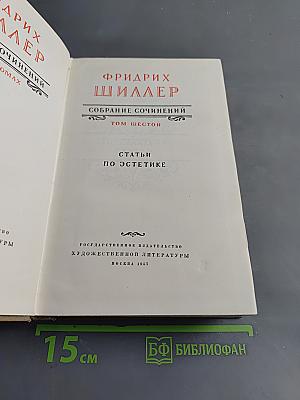 Собрание сочинений. Том шестой. Статьи по эстетике