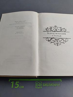 Собрание сочинений. Том шестой. Статьи по эстетике