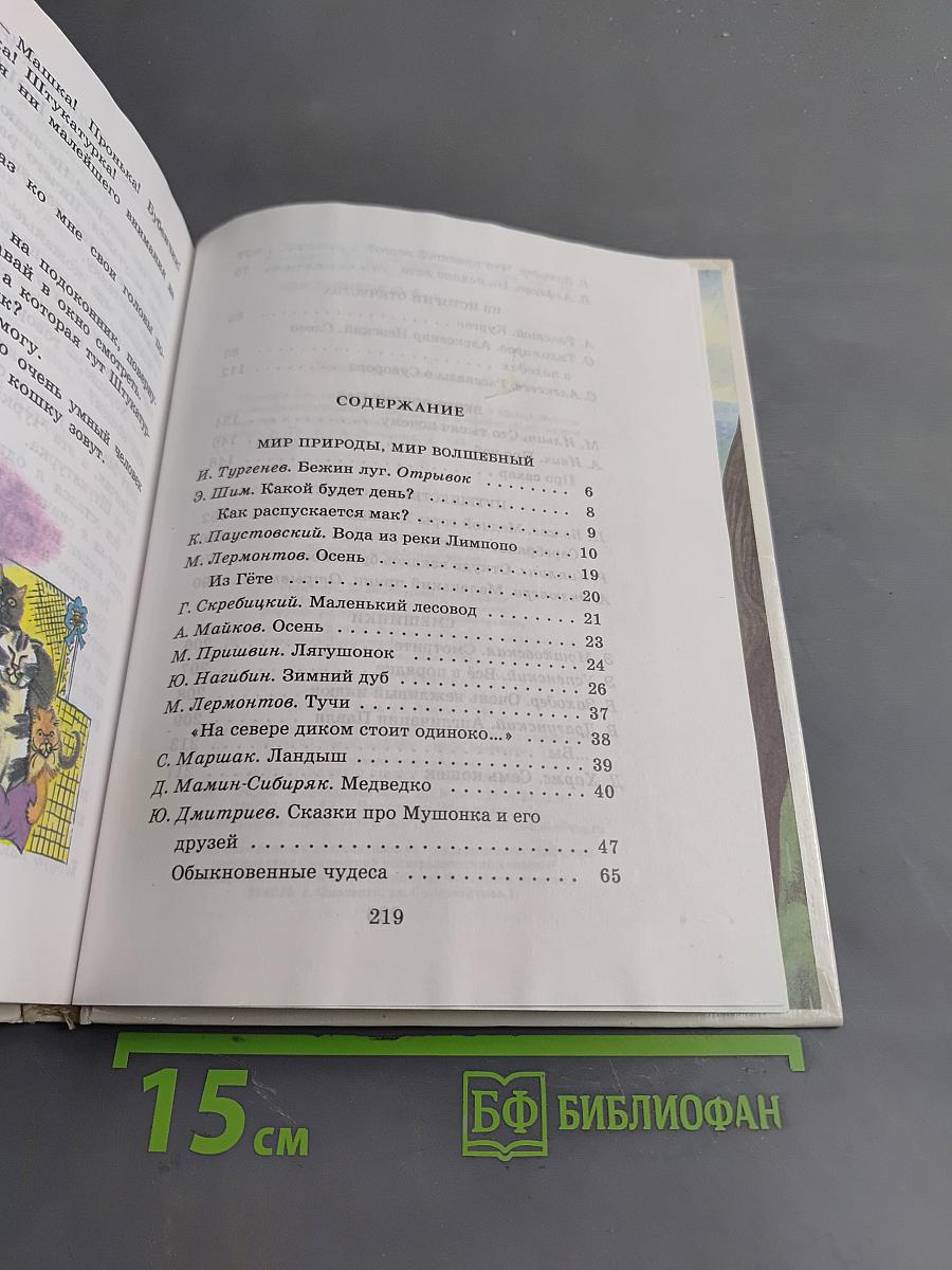 Родничок. Книга для внеклассного чтения в 3 классе