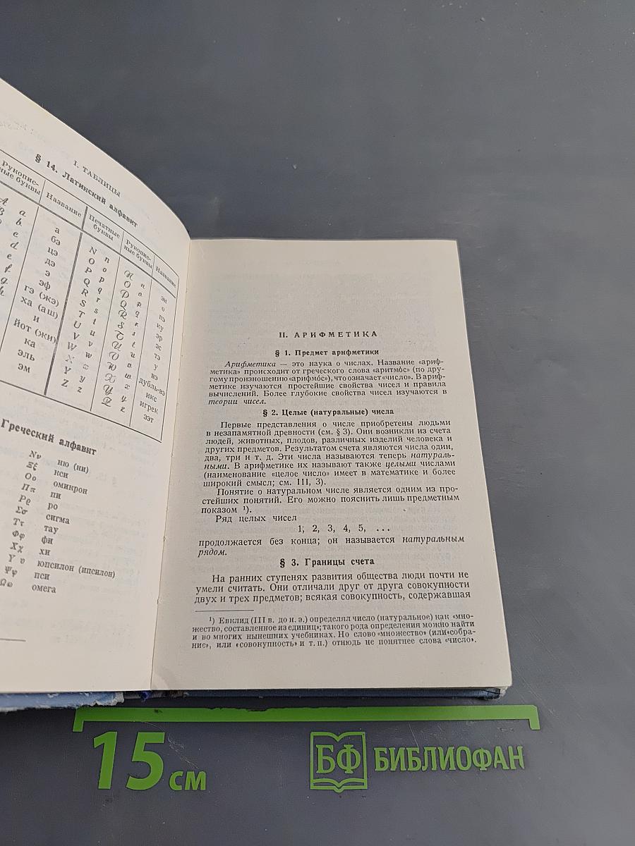 Справочник по элементарной математике