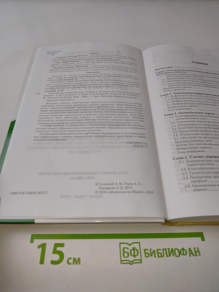 Транспортная инфраструктура: Учебник и практикум