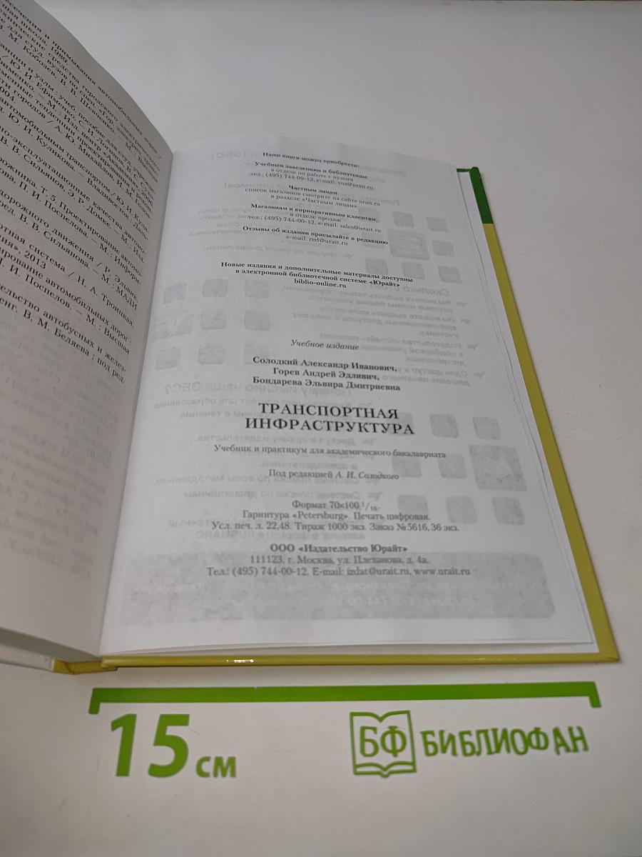 Транспортная инфраструктура: Учебник и практикум