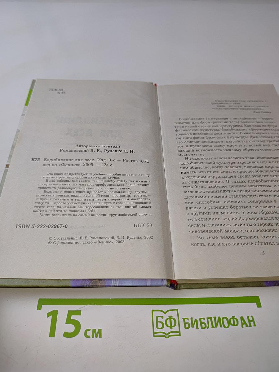 Бодибилдинг для всех
