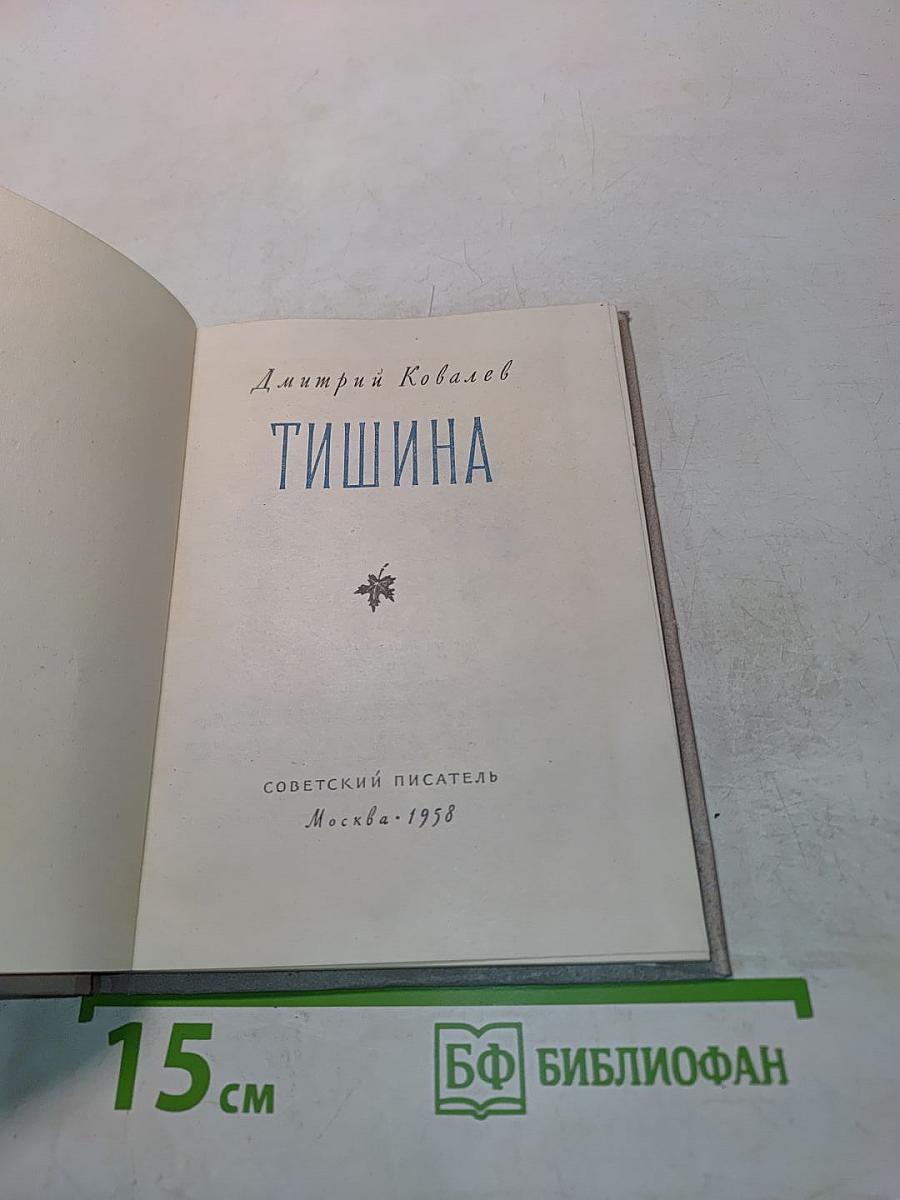 Тишина