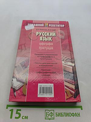 Русский язык. Орфография. Пунктуация. Домашний репетитор