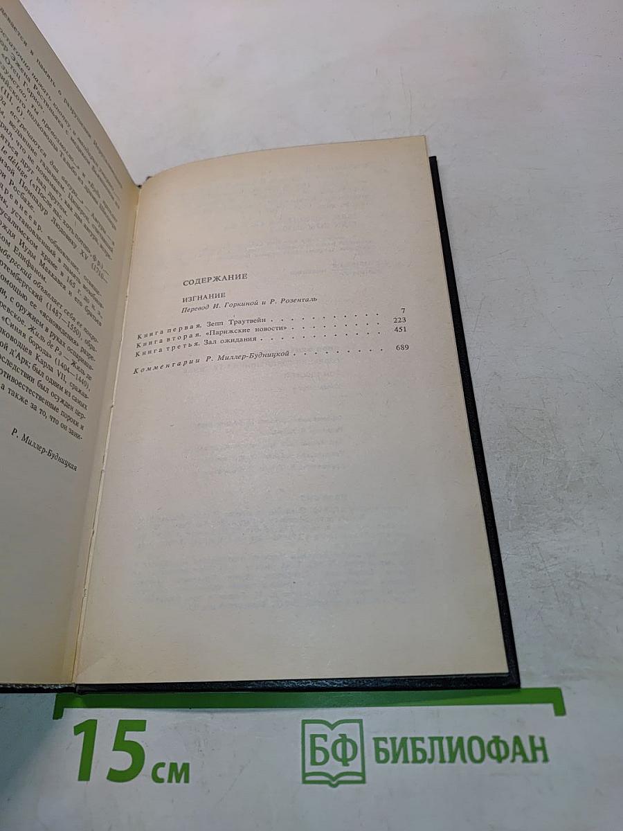 Собрание сочинений. Том шестой. Книга вторая. Изгнание