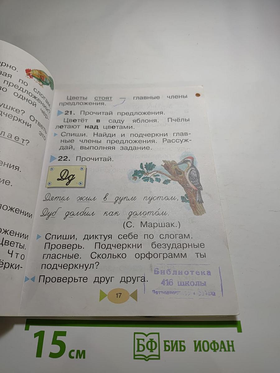 Русский язык. Учебник для 1 класса