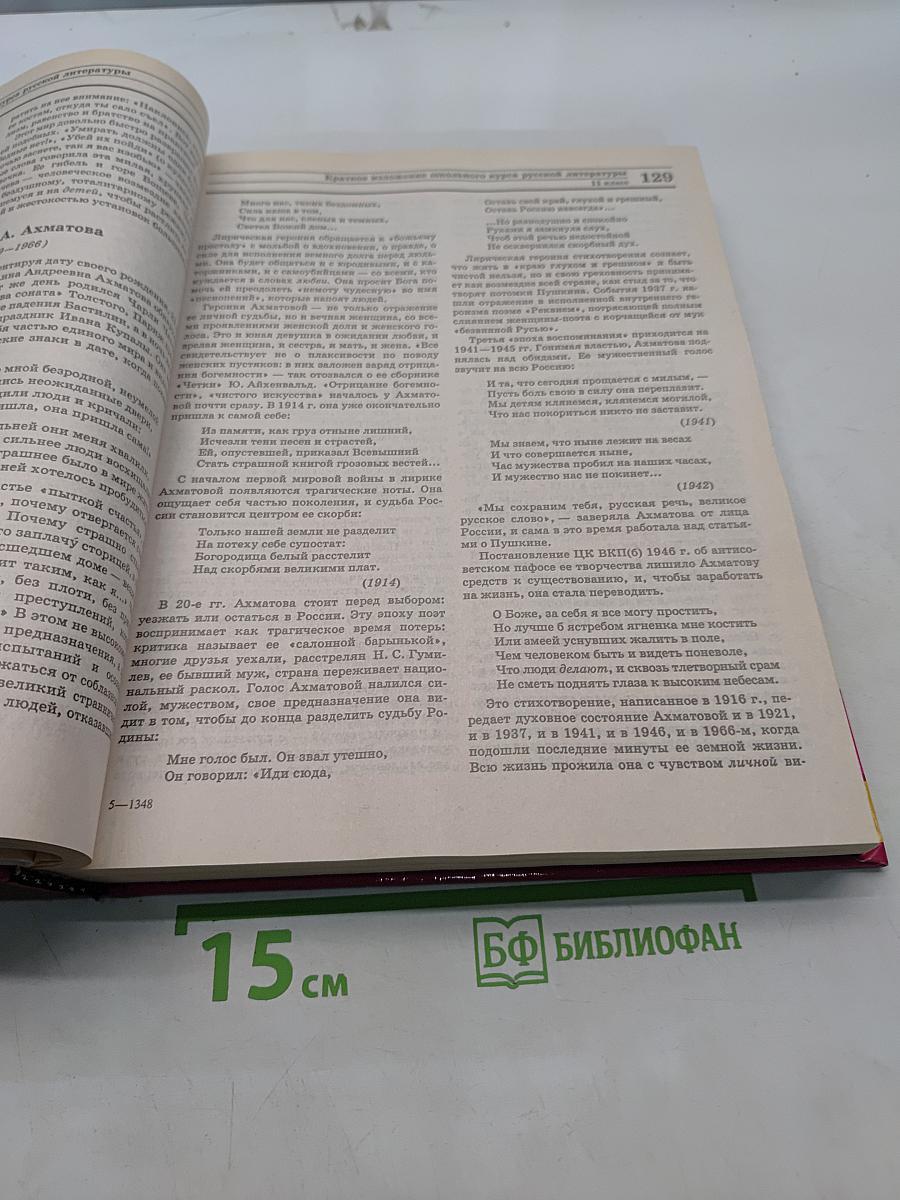 Большой справочник. Литература для школьников и поступающих в вузы