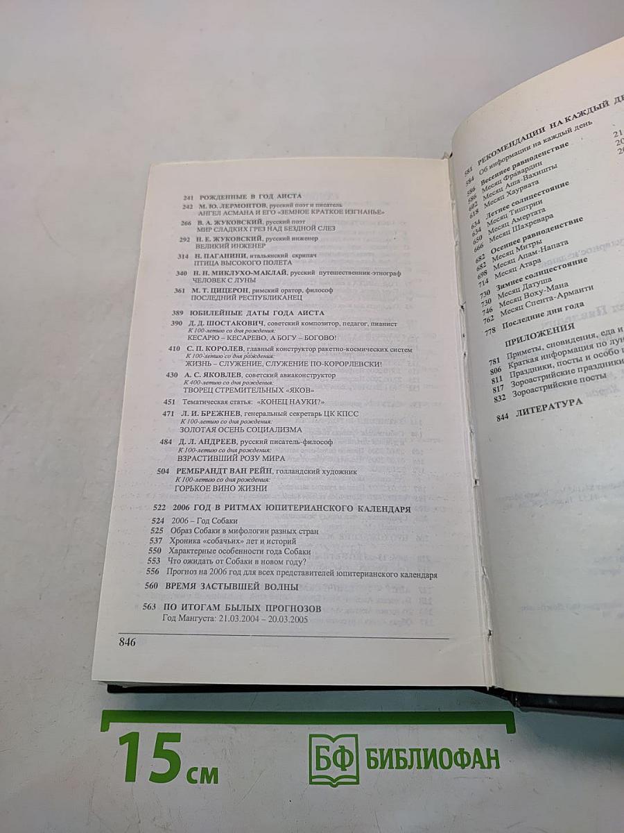 Календарь Астрологический Зороастрийский. Год Аиста