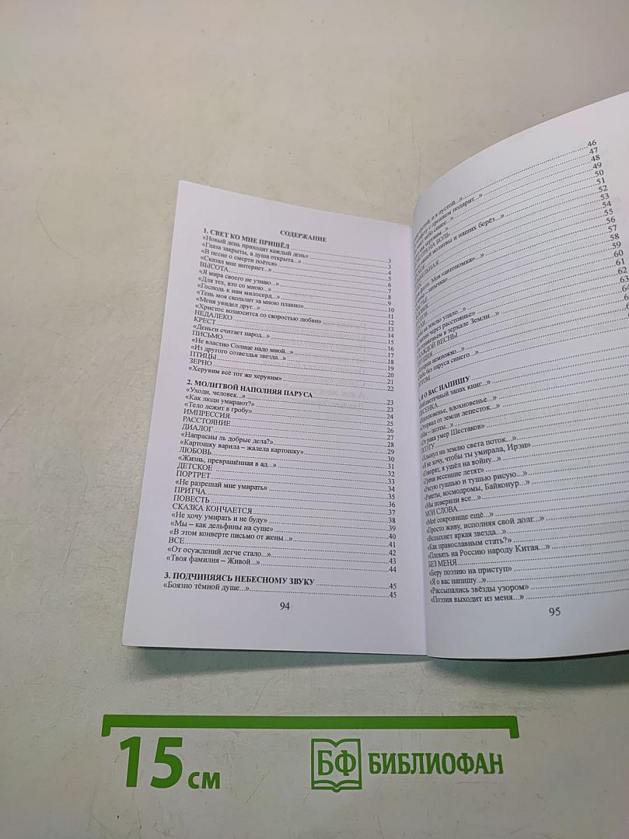 Свет ко мне пришёл. Книга новых стихов