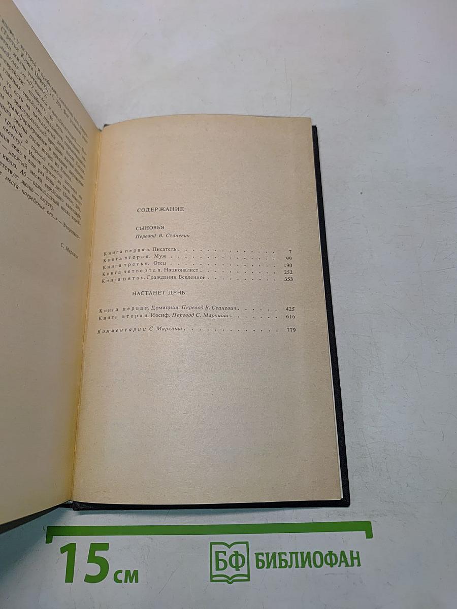 Собрание сочинений. Том шестой. Книга третья. Сыновья. Настанет день
