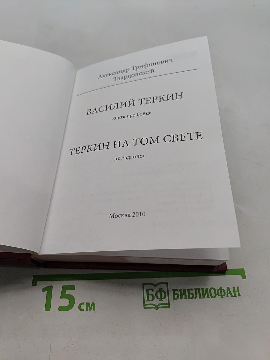 Василий Теркин. Теркин на том свете