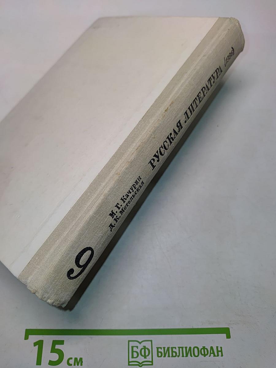 Русская литература. Учебник для 9 класса средней школы