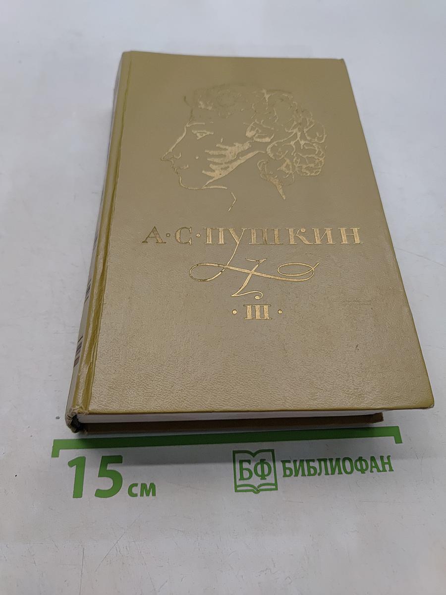 Сочинения в трех томах. Том III. Евгений Онегин. Романы и повести. Путешествие в Арзрум