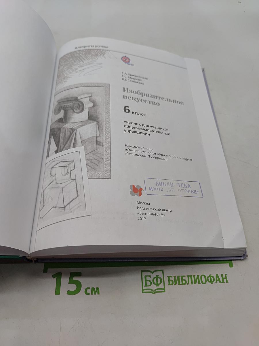 Изобразительное искусство. 6 класс