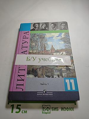 Литература. 11 класс. Часть 1