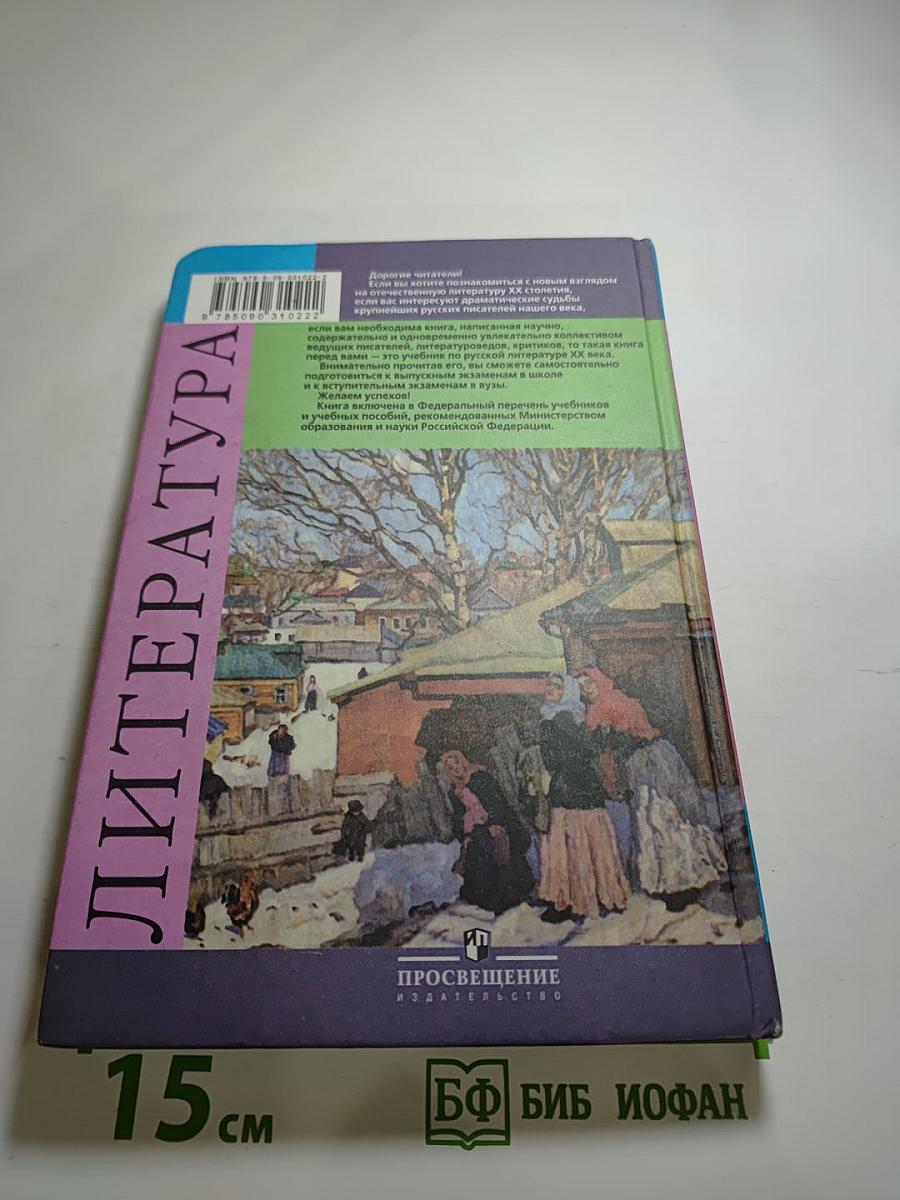 Литература. 11 класс. Часть 1