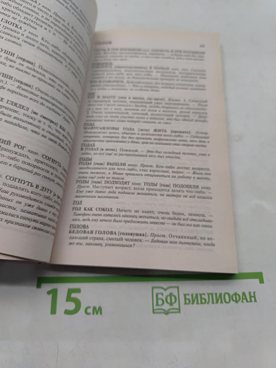 Словарь фразеологизмов