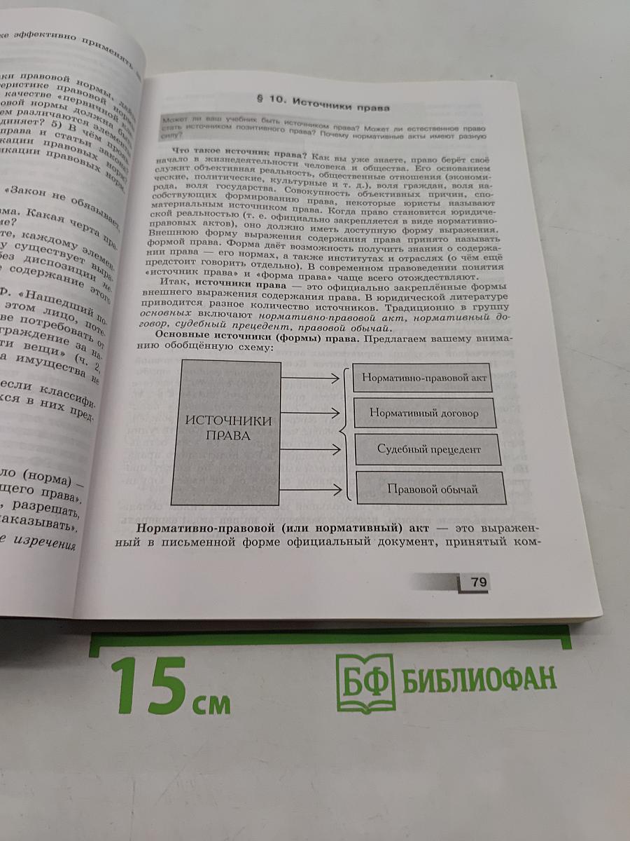 Право 10 класс