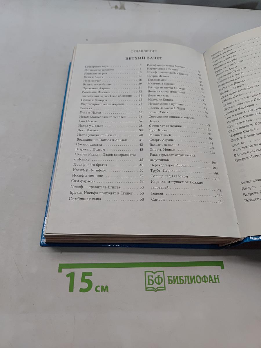 Библия в пересказе для детей. Ветхий и Новый Завет