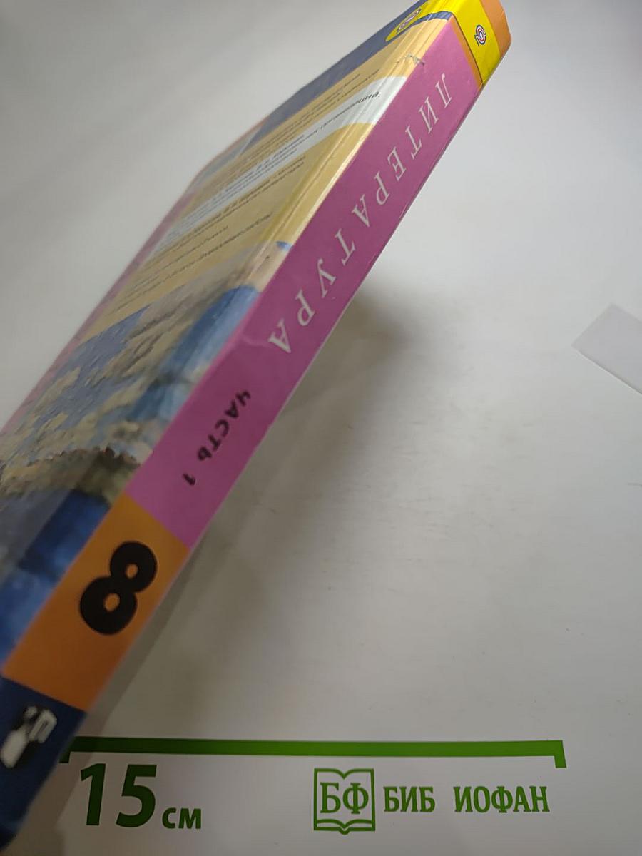 Литература. 8 класс. Учебник. Часть 1