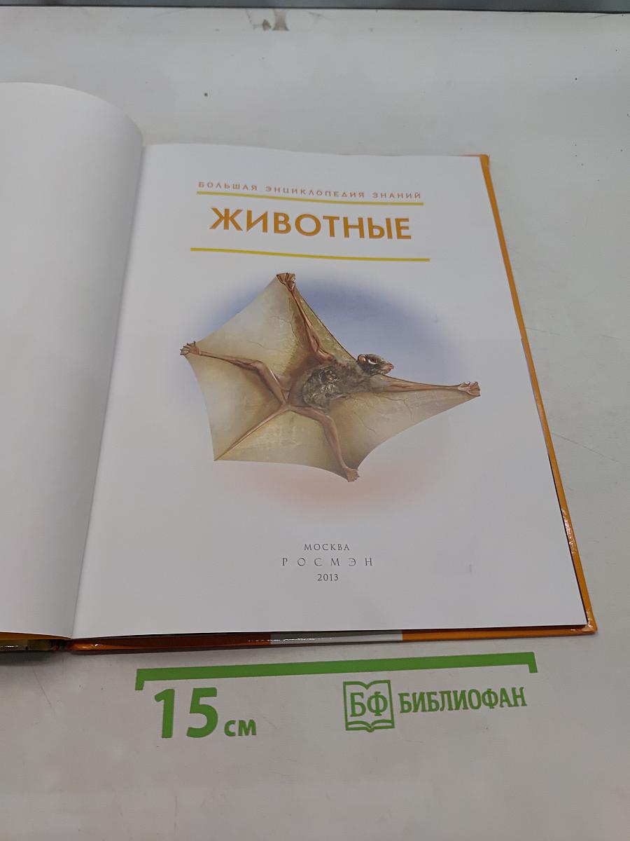 Животные. Большая энциклопедия знаний