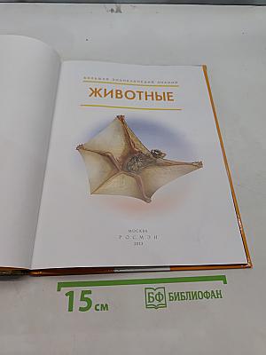 Животные. Большая энциклопедия знаний