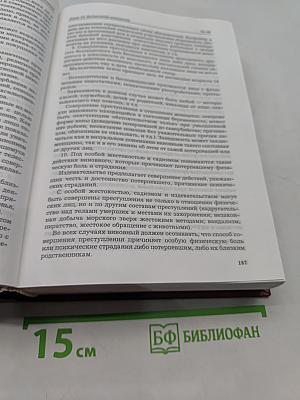 Комментарий к Уголовному кодексу Российской Федерации