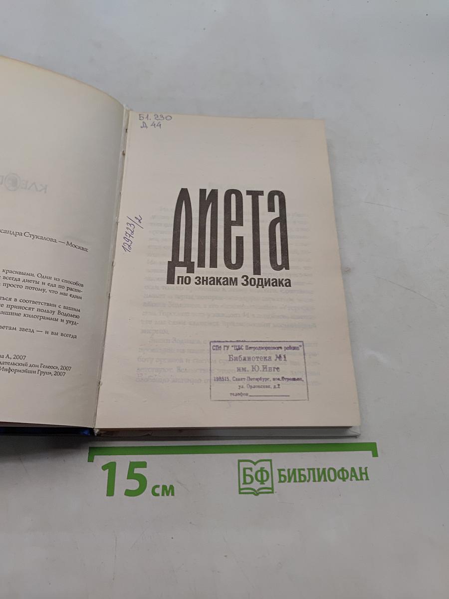 Диета по знакам Зодиака