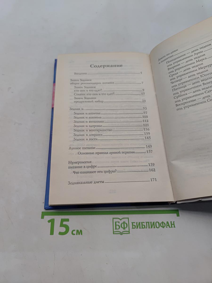 Диета по знакам Зодиака
