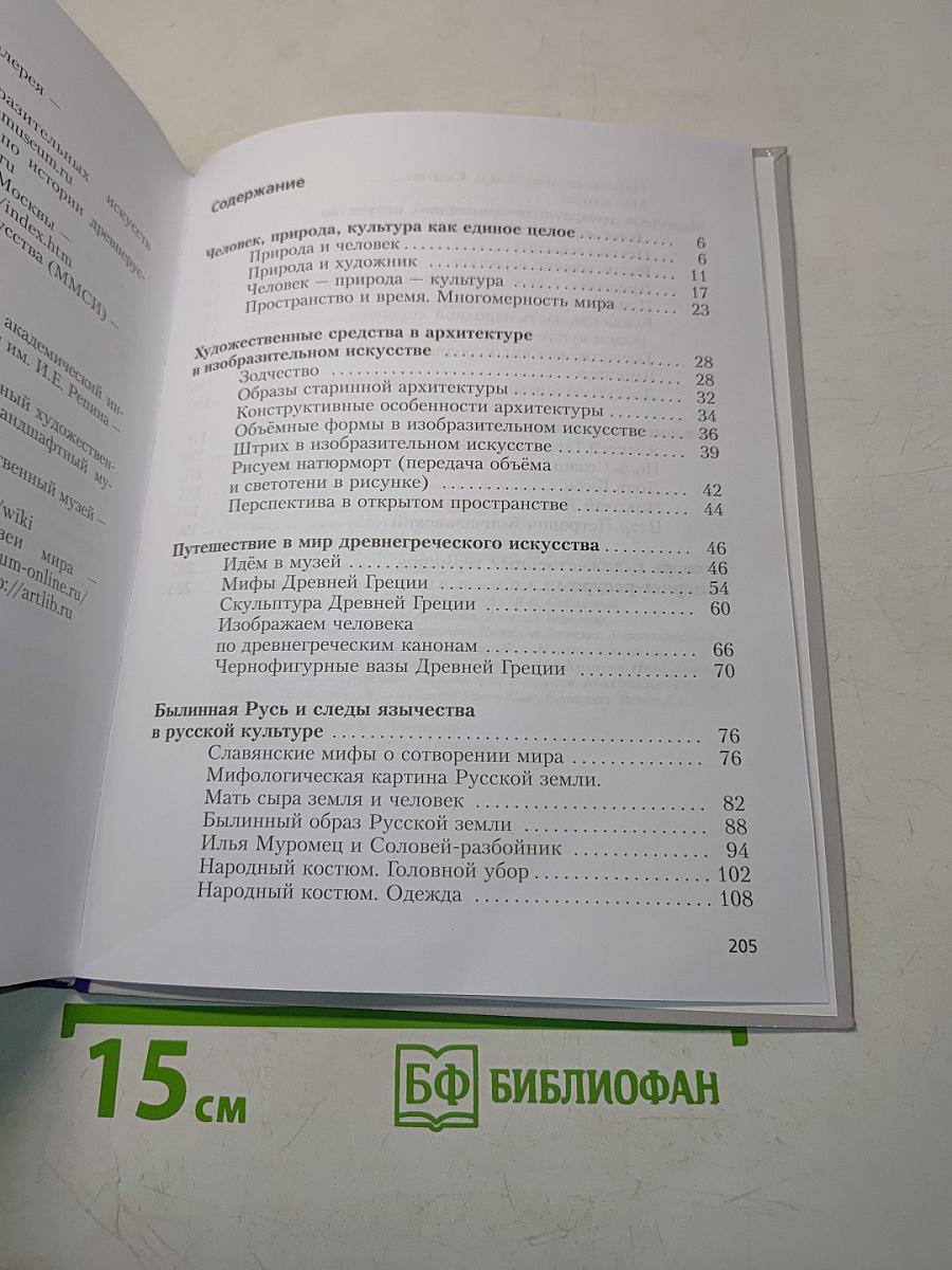 Изобразительное искусство 5 класс