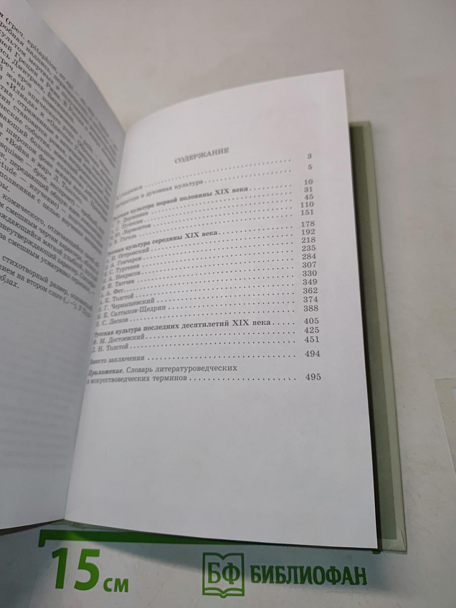 Литература 10 класс Часть 1