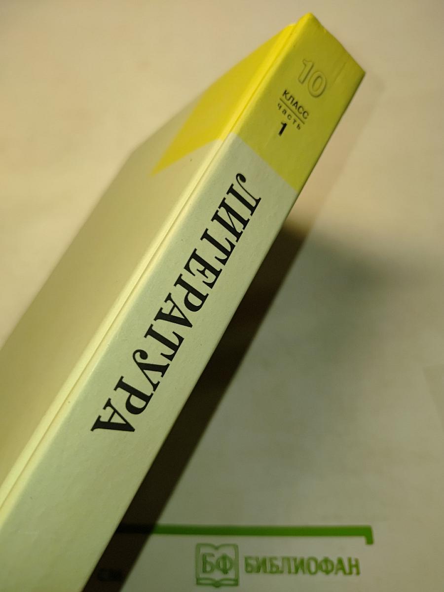 Литература 10 класс Часть 1