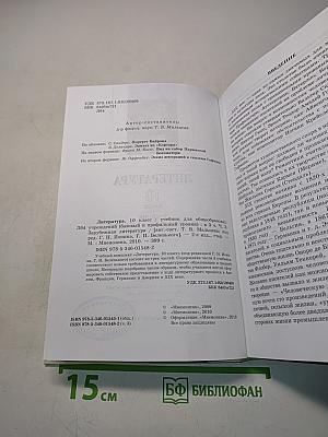 Литература. 10 класс. Учебник для общеобразовательных учреждений. В трех частях. Часть 3