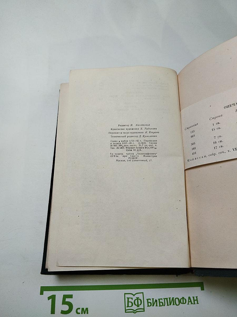 Полное собрание сочинений. Том VIII. Господин Паран. Маленькая Рок. Орля
